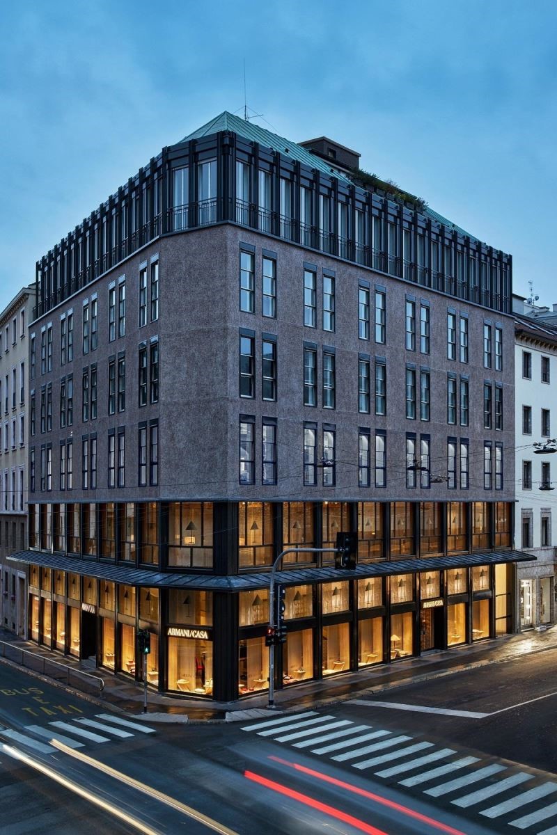 自杜拜之後,第二家Armani Hotel落腳於米蘭,此次森境